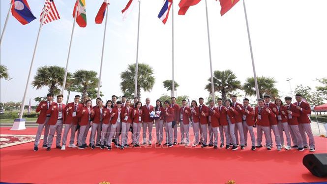 Lễ xuất quân Đoàn Thể thao Việt Nam tham dự SEA Games 33 năm 2025