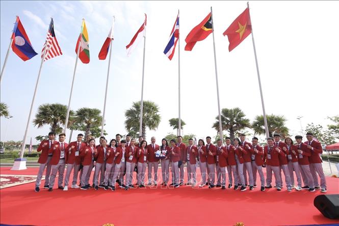 Lễ Xuất quân Đoàn Thể thao Việt Nam tham dự SEA Games 33 năm 2025 - Ảnh 1. Lễ Xuất quân Đoàn Thể thao Việt Nam tham dự SEA Games 33 năm 2025 - Ảnh 1.