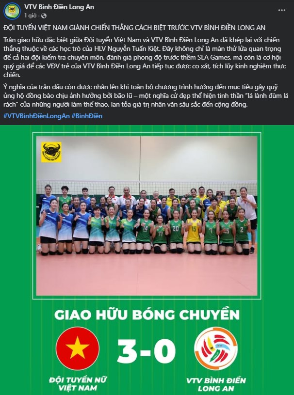 ĐT bóng chuyền nữ Việt Nam có hành động cao đẹp sau khi giành chiến thắng trước thềm SEA Games 2025 - Ảnh 2. ĐT bóng chuyền nữ Việt Nam có hành động cao đẹp sau khi giành chiến thắng trước thềm SEA Games 2025 - Ảnh 2.