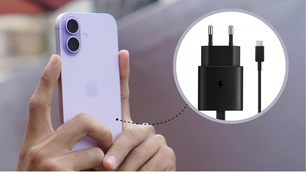Sạc Samsung dùng cho iPhone 17 được không? - Ảnh 1. Sạc Samsung dùng cho iPhone 17 được không? - Ảnh 1.
