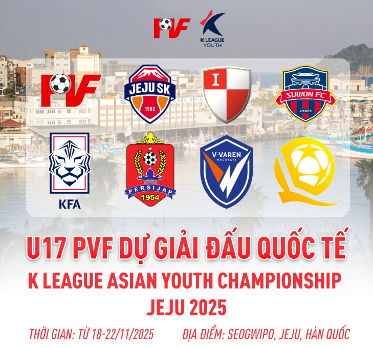 Sau khi giành vị trí á quân ở Thái Lan, đội bóng của Việt Nam dự giải đấu với các đại diện của Nhật và Hàn Quốc - Ảnh 2.