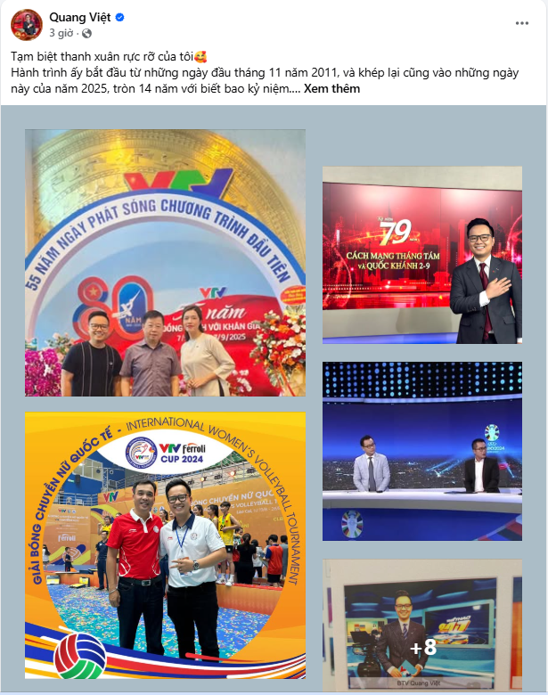 BLV nổi tiếng chia tay VTV, sang làm Sếp lớn CLB số 1 V-League 1 Bình luận viên nổi tiếng của VTV sang làm sếp đội bóng tham vọng nhất V-League - Ảnh 1.