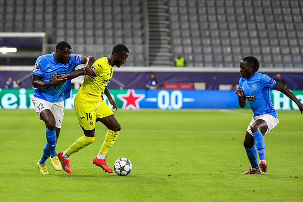 Pafos tạo nên cú sốc lớn nhất loạt trận rạng sáng 6/11 khi đánh bại Villarreal (áo vàng) 1-0 ở vòng phân hạng Champions League Pafos tạo nên cú sốc lớn nhất loạt trận rạng sáng 6/11 khi đánh bại Villarreal (áo vàng) 1-0 ở vòng phân hạng Champions League