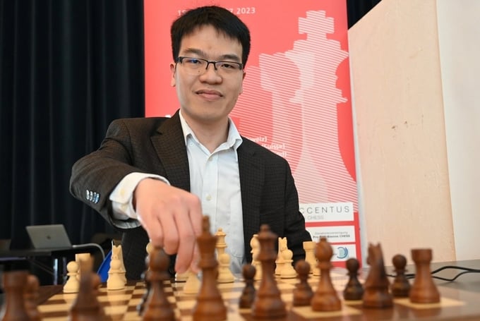 Lê Quang Liêm lập thành tích đáng tự hào cho cờ vua Việt Nam ở giải đấu trị giá 50 tỷ - Ảnh 1. Lê Quang Liêm lập thành tích đáng tự hào cho cờ vua Việt Nam ở giải đấu trị giá 50 tỷ - Ảnh 1.