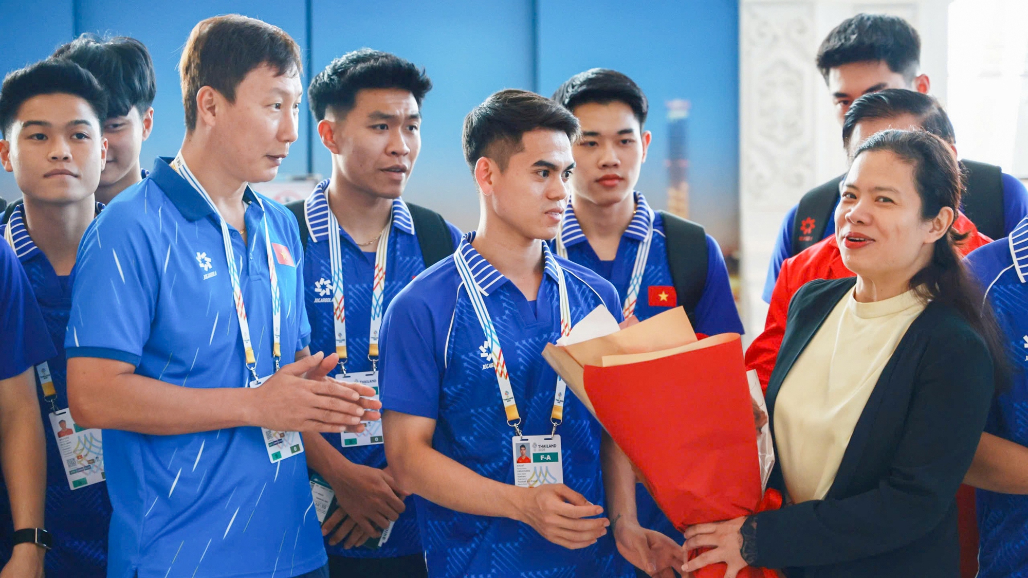 U22 Việt Nam có mặt tại Bangkok, sẵn sàng tranh tài tại SEA Games 33
