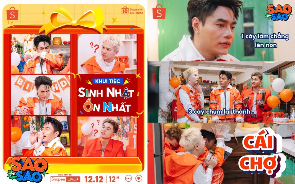 Duy Khánh, Neko Lê và Tăng Phúc khuấy động trước thềm sinh nhật Shopee lên 10 - Ảnh 4.