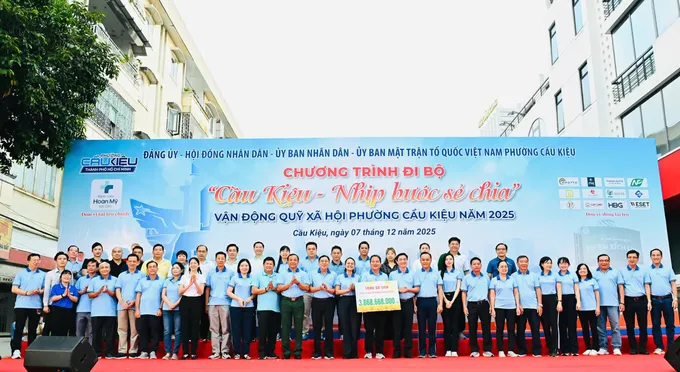 Win Media là nhà đồng tài trợ chương trình &quot;Đi bộ góp tết, xây nhà cho người yếu thế&quot; - Ảnh 2.