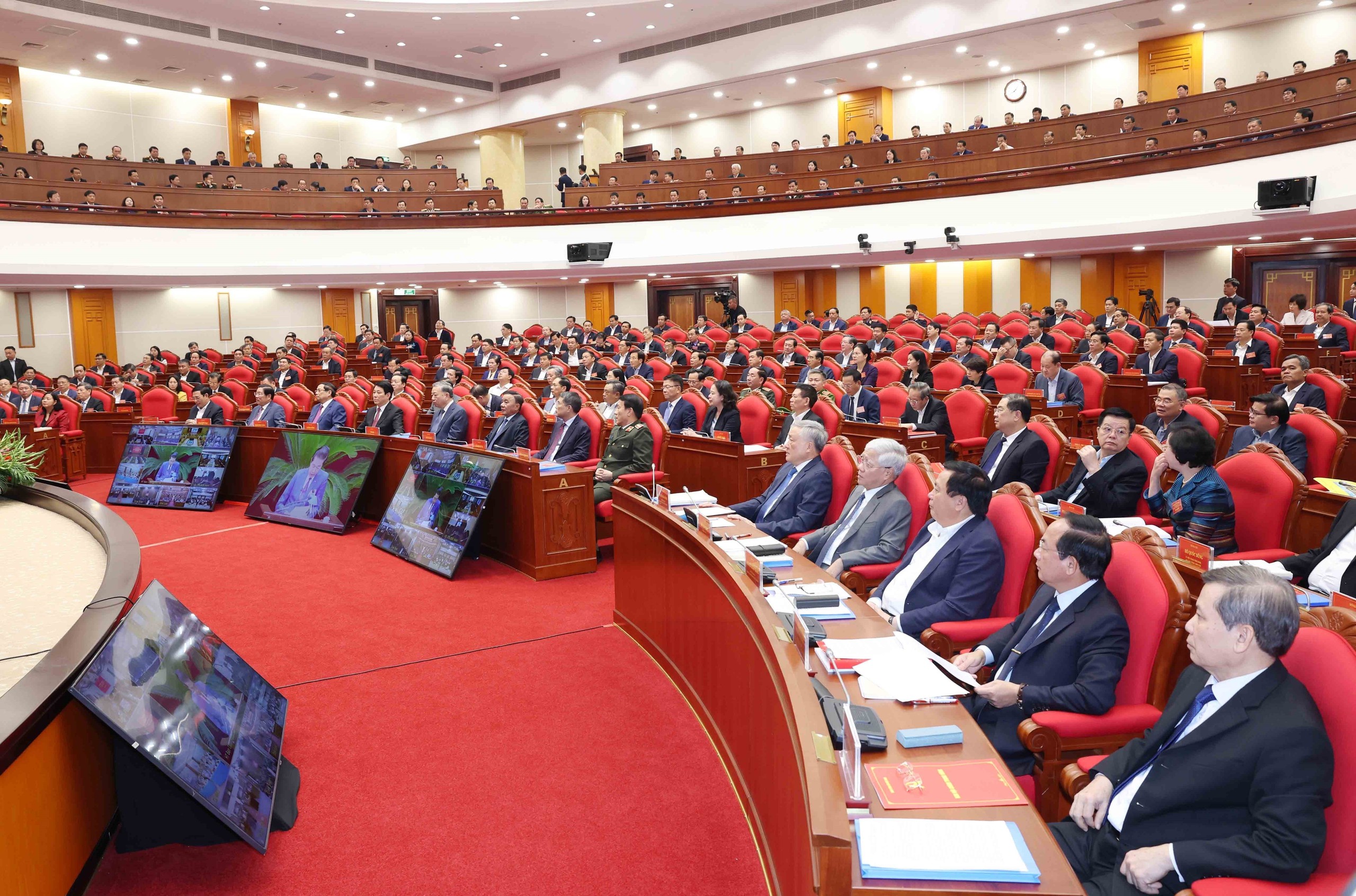 Tổng Bí thư Tô Lâm dự Hội nghị toàn quốc tổng kết công tác phòng chống tham nhũng, lãng phí, tiêu cực nhiệm kỳ Đại hội XIII của Đảng - Ảnh 3. Tổng Bí thư Tô Lâm dự Hội nghị toàn quốc tổng kết công tác phòng chống tham nhũng, lãng phí, tiêu cực nhiệm kỳ Đại hội XIII của Đảng - Ảnh 3.