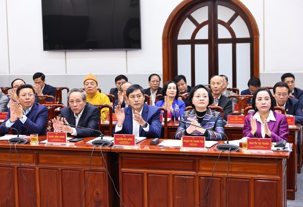 Bầu cử Quốc hội và Hội đồng nhân dân: Bảo đảm thực hiện tốt quyền, trách nhiệm của Mặt trận Tổ quốc - Ảnh 3. Bầu cử Quốc hội và Hội đồng nhân dân: Bảo đảm thực hiện tốt quyền, trách nhiệm của Mặt trận Tổ quốc - Ảnh 3.