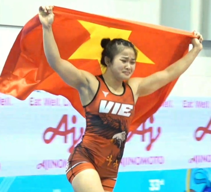 Các nữ đô vật bùng nổ tại SEA Games 2025, đoàn TTVN giành liên tiếp 2 HCV - Ảnh 1.
