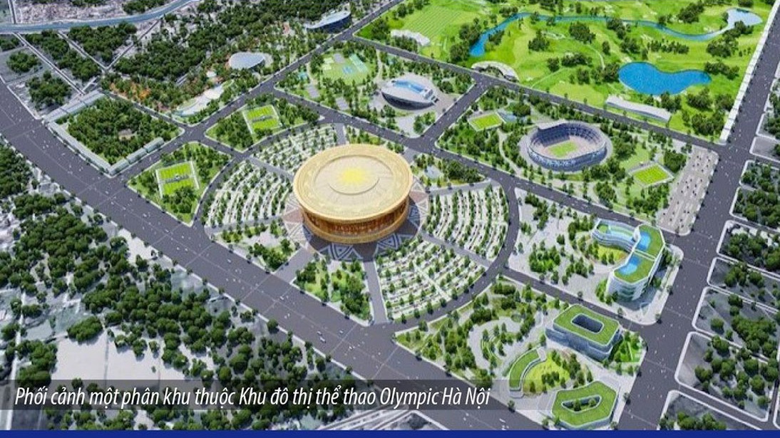 Những điều cần biết về công trình Khu đô thị thể thao Olympic phía Nam Hà Nội mới khởi công