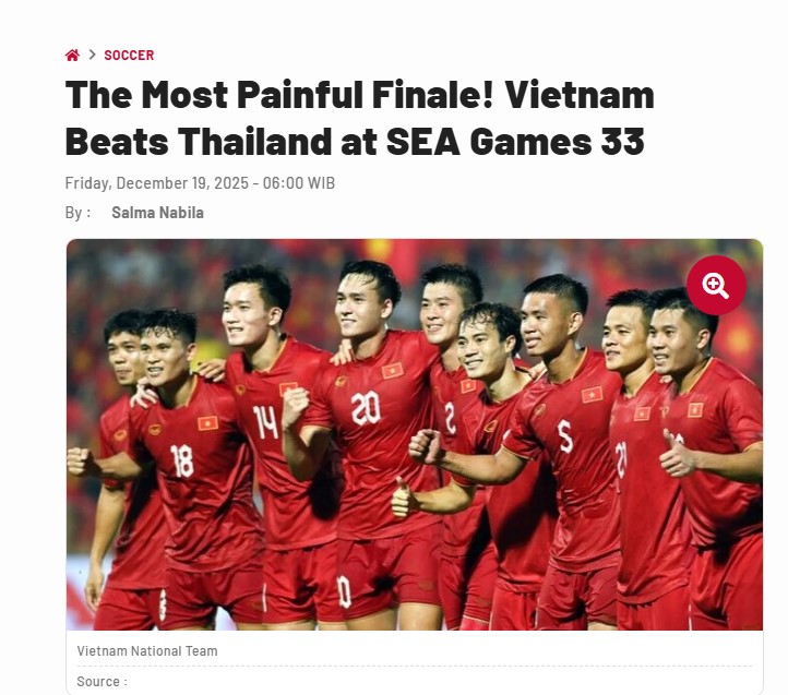 Báo chí Đông Nam Á khen ngợi màn ngược dòng của U22 Việt Nam, có chung bình luận về thất bại của tuyển trẻ Thái Lan - Ảnh 1.