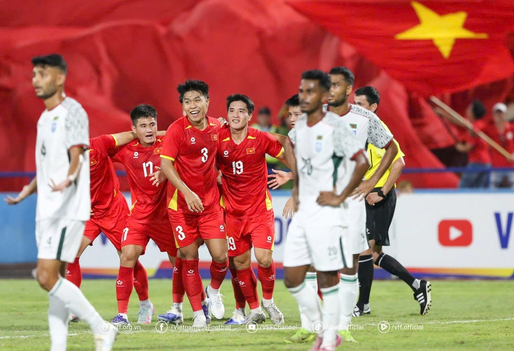 VTV5 VTV6 trực tiếp bóng đá U22 Việt Nam vs Lào 16h00 hôm nay, SEA Games 2025 - Ảnh 2.