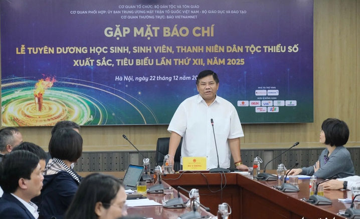 Sẽ vinh danh 145 học sinh, sinh viên, thanh niên dân tộc thiểu số xuất sắc năm 2025 - Ảnh 1.