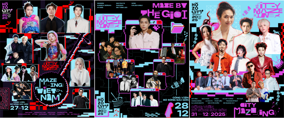 Lạc vào “mê cung” lễ hội cuối năm cùng HOZO CITY TẾT FEST 2025 - Ảnh 1.