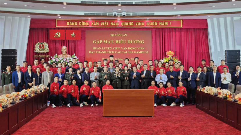 Các HLV, VĐV Công an nhân dân xuất sắc được ghi nhận, tưởng thưởng xứng đáng