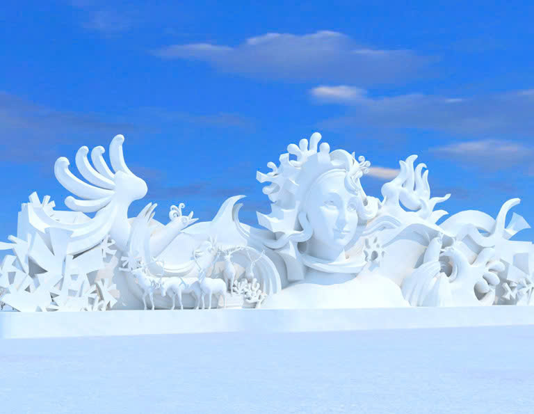 Băng đăng Cáp Nhĩ Tân, khoảnh khắc thành phố chuyển động trong đêm lạnh - Ảnh 8.