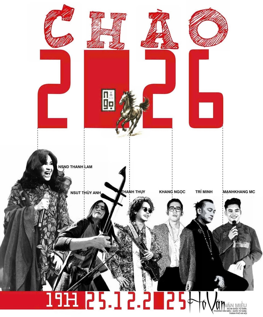 “Chào 2026” - Đêm diễn giàu cảm xúc của những cá tính âm nhạc Việt - Ảnh 1.