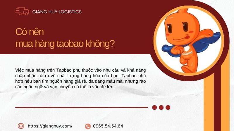 Order Taobao trực tiếp về Việt qua nhanh chóng, an toàn với Giang Huy Logistics - Ảnh 1.