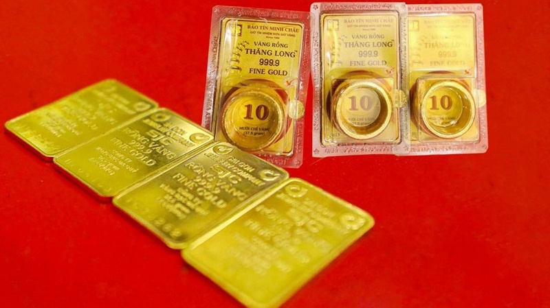 Giá vàng miếng sáng 27/12 tăng 300 nghìn đồng/lượng