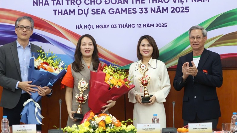 Đoàn thể thao Việt Nam được tiếp sức trước thềm SEA Games 33