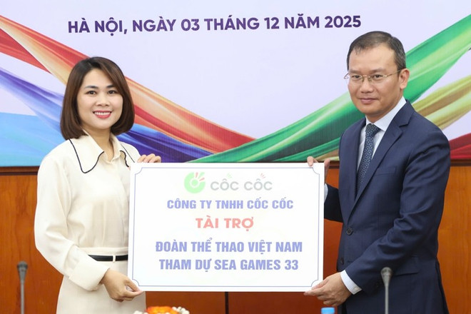 Đoàn thể thao Việt Nam dự SEA Games 33 nhận nguồn hỗ trợ từ doanh nghiệp trong nước - Ảnh 3.