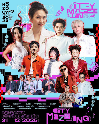 Đón Countdown kiểu “đa trải nghiệm”: Giới trẻ xếp hàng dài tại Công viên Bờ sông Sài Gòn - Ảnh 7.