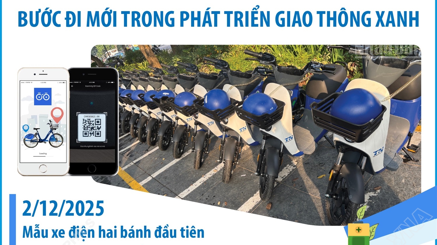 Hà Nội lần đầu đưa vào hoạt động xe điện hai bánh công cộng: Bước đi mới trong phát triển giao thông xanh