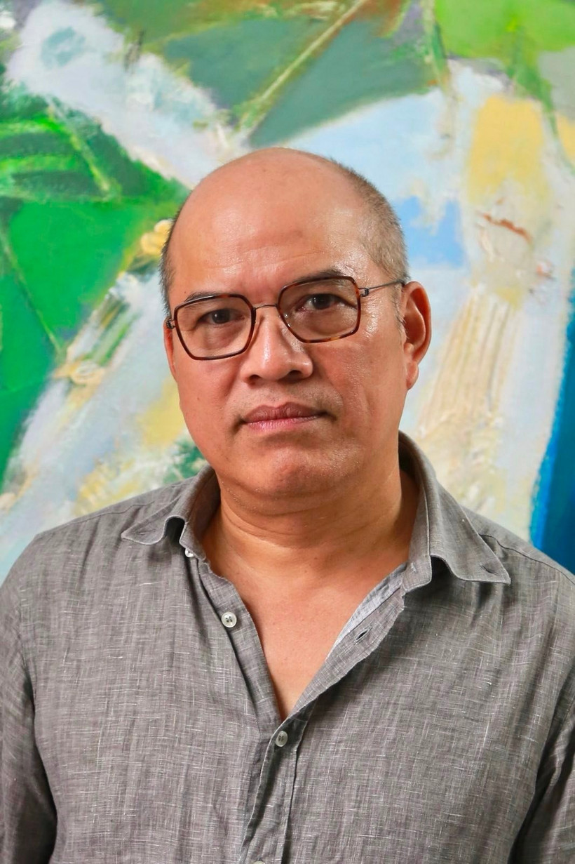 Họa sĩ Đỗ Minh Tâm: Hội họa trừu tượng trong &quot;Tiếng hát bên đồi&quot; - Ảnh 1.