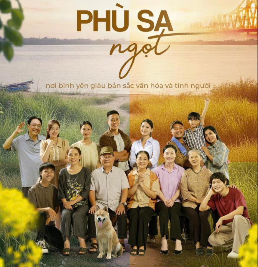 &quot;Phù sa ngọt&quot;: Câu chuyện dung dị về cuộc sống ven sông Hồng - Ảnh 1.