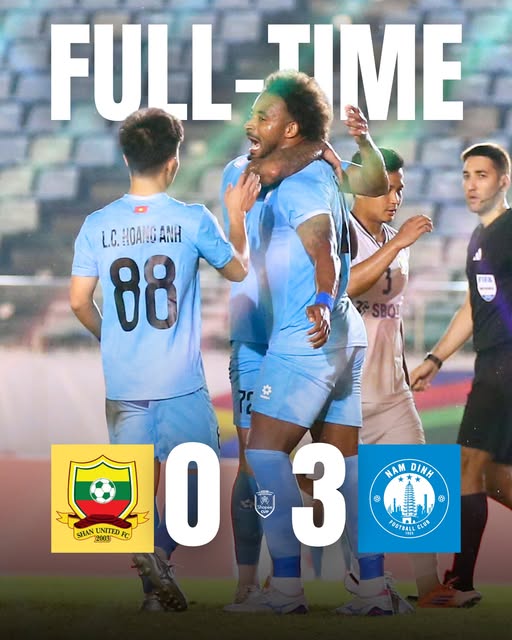 Xuân Son lập hat-trick, Nam Định thắng tưng bừng ở cúp C1 Đông Nam Á - Ảnh 1. Xuân Son lập hat-trick, Nam Định thắng tưng bừng ở cúp C1 Đông Nam Á - Ảnh 1.