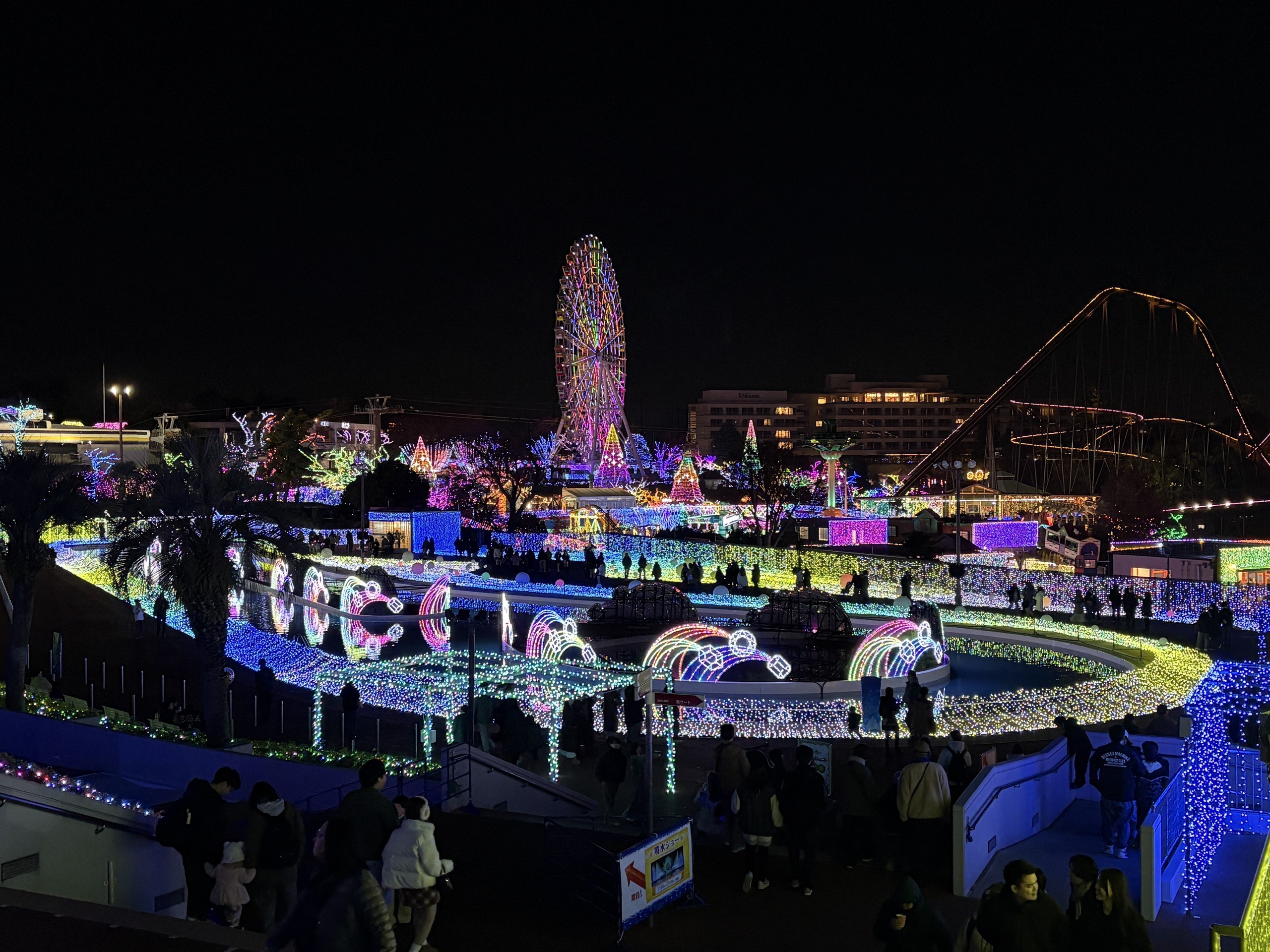 Yomiuri Land - Jewellumination: Đại tiệc ánh sáng rực rỡ giữa Tokyo - Ảnh 6.