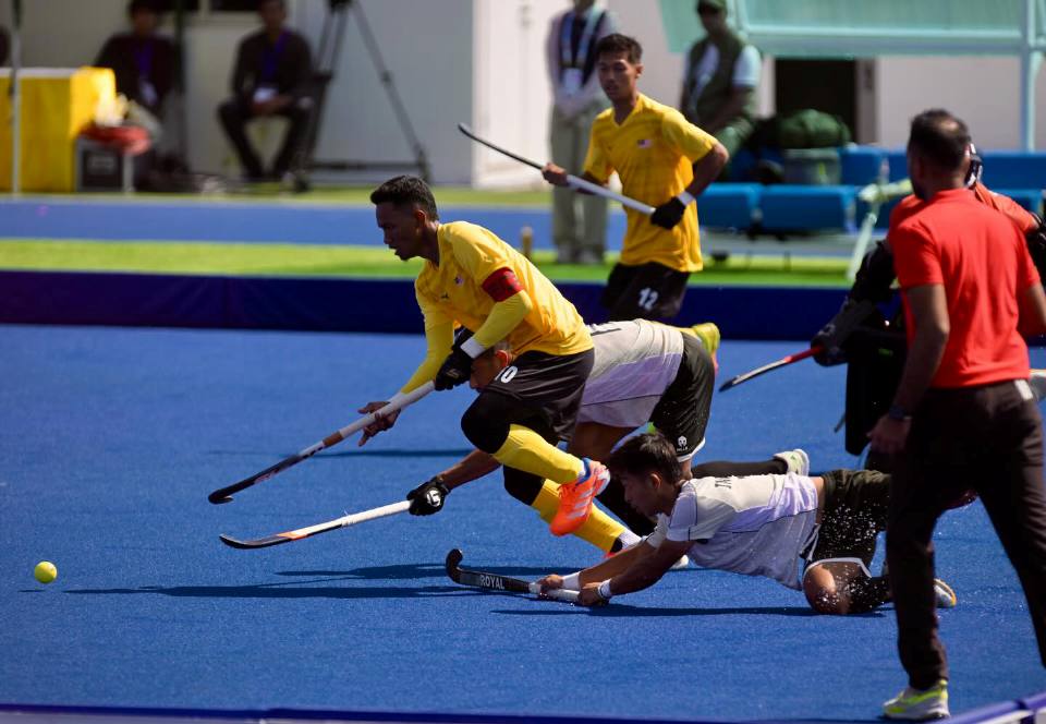 ĐT Malaysia thắng Philippines 18-0 ở môn thể thao độc lạ tại SEA Games 2025 - Ảnh 1. ĐT Malaysia thắng Philippines 18-0 ở môn thể thao độc lạ tại SEA Games 2025 - Ảnh 1.