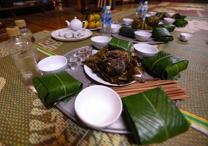 Độc đáo lễ mừng cơm mới của đồng bào Thái ở Mai Châu - Ảnh 6. Độc đáo lễ mừng cơm mới của đồng bào Thái ở Mai Châu - Ảnh 6.