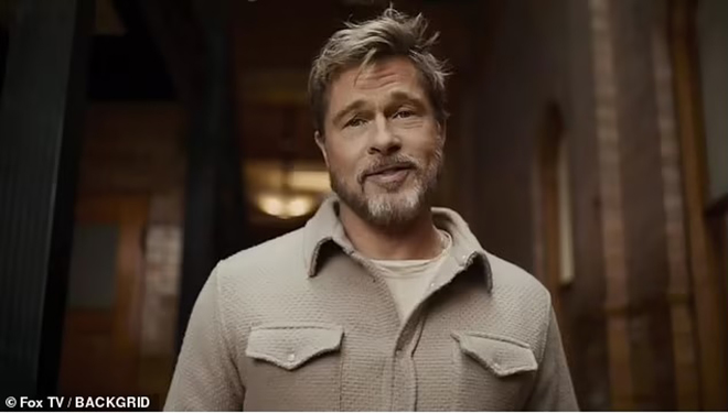 Brad Pitt gửi thông điệp bí mật đến bạn gái Ines de Ramon trong quảng cáo Super Bowl 2025 - Ảnh 4.