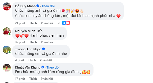 Thủ môn Đặng Văn Lâm hạnh phúc chào đón con trai đầu lòng - Ảnh 4.