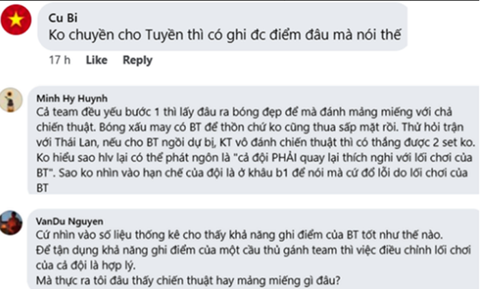 Nhiều CĐV phản ứng khi HLV Tuấn Kiệt phát ngôn liên quan tới Bích Tuyền