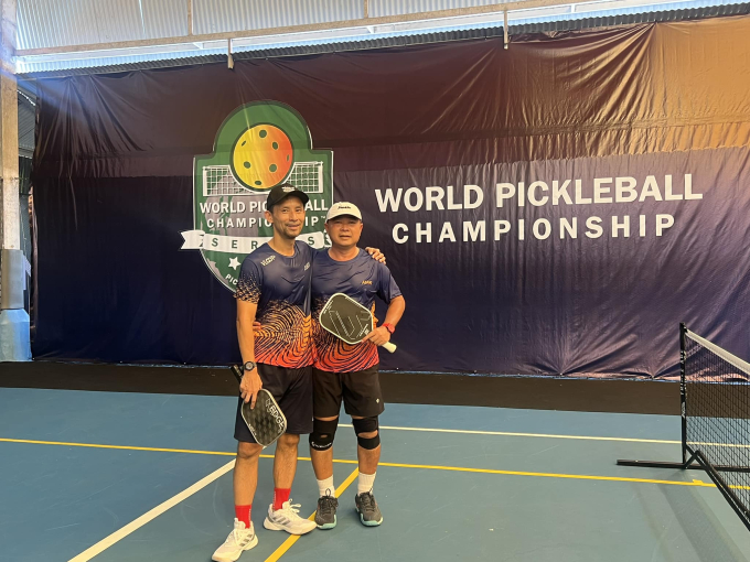 Cặp VĐV pickleball Việt Nam từng thắng liền 7 trận trong một ngày, xuất sắc vô địch giải quốc tế - Ảnh 1.