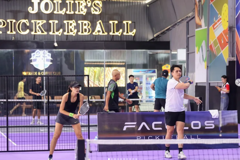 Hoa khôi thể thao quân đội tỏa sáng từ màu áo lính tới sân pickleball, chơi 2 tháng đã ẵm chức vô địch - Ảnh 3.