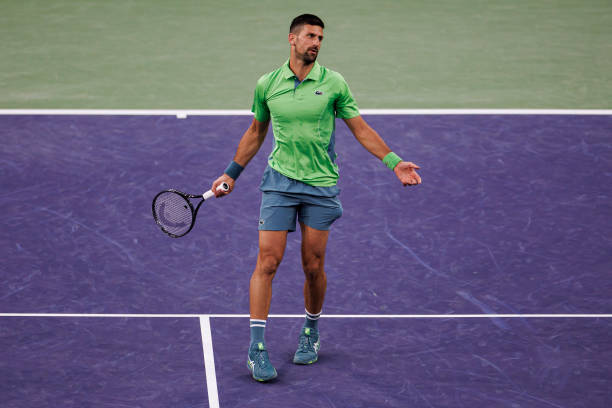 Djokovic thua sốc đàn em 20 tuổi xếp hạng 123 thế giới Luca Nardi tại giải Indian Wells 2024