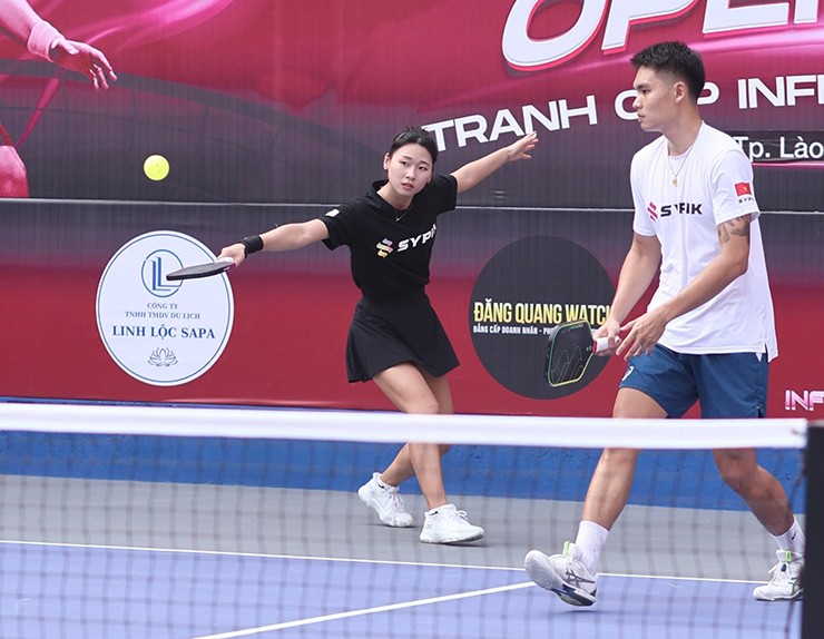 Hot girl pickleball Hàn Quốc gây sốt với nhan sắc khi vô địch giải đấu tại Việt Nam - Ảnh 2.