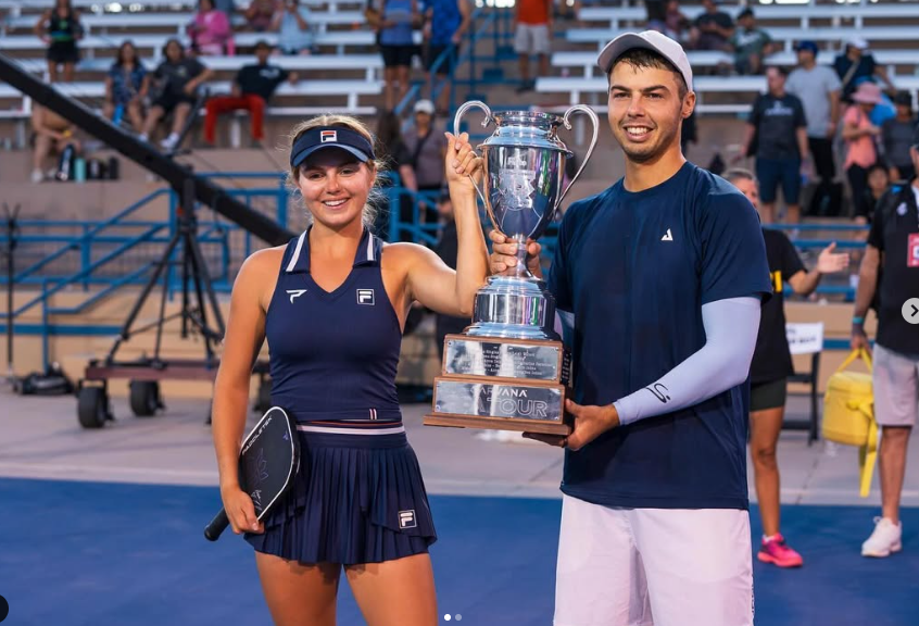 Mỹ nhân 18 tuổi được ví là 'công chúa pickleball' nhờ gương mặt baby - Ảnh 3.