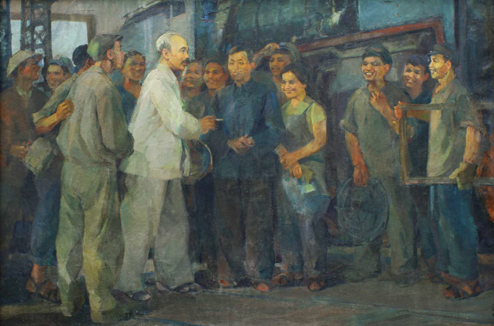 Sắp diễn ra Triển lãm “Hồ Chí Minh trong nghệ thuật tạo hình” tại Hà Nội - Ảnh 1.