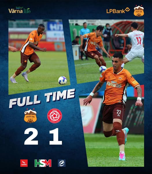 HAGL đánh bại Thể Công Viettel 2-1 trên sân nhà Pleiku ở vòng 22 V-League