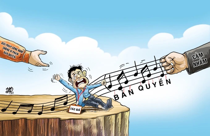 Ngăn chặn việc vi phạm bản quyền tác giả âm nhạc trên không gian mạng - Ảnh 2.
