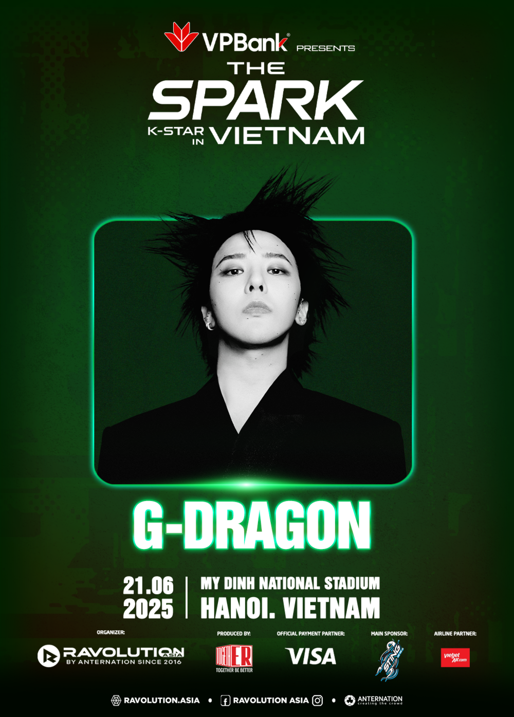 VPBank mang “ông hoàng” Kpop G-Dragon đến Việt Nam trong đại nhạc hội Kpop lớn nhất mùa hè này - Ảnh 1.