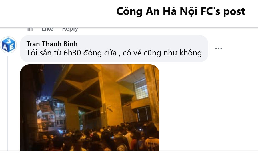 Sân Hàng Đẫy quá tải, rất nhiều CĐV không thể vào xem trận CAHN vs Buriram United - Ảnh 2. Sân Hàng Đẫy quá tải, rất nhiều CĐV không thể vào xem trận CAHN vs Buriram United - Ảnh 2.