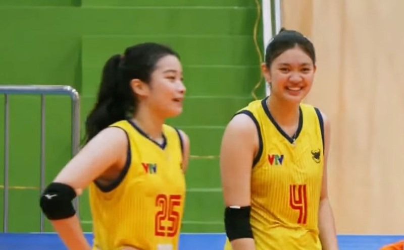 Xác định hai cặp đấu Bán kết Giải bóng chuyền trẻ nữ Quốc gia 2025 - Ảnh 1. Xác định hai cặp đấu Bán kết Giải bóng chuyền trẻ nữ Quốc gia 2025 - Ảnh 1.