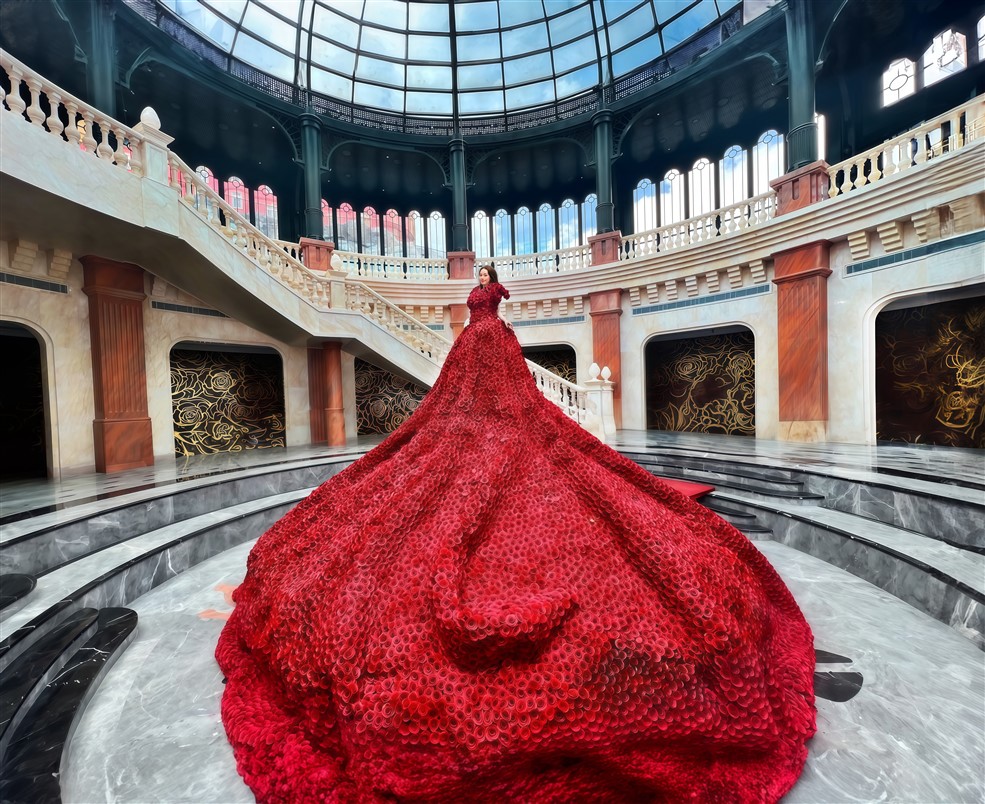 Lạc bước giữa thiên đường hoa hồng tại Sun World Ba Na Hills - Ảnh 6.