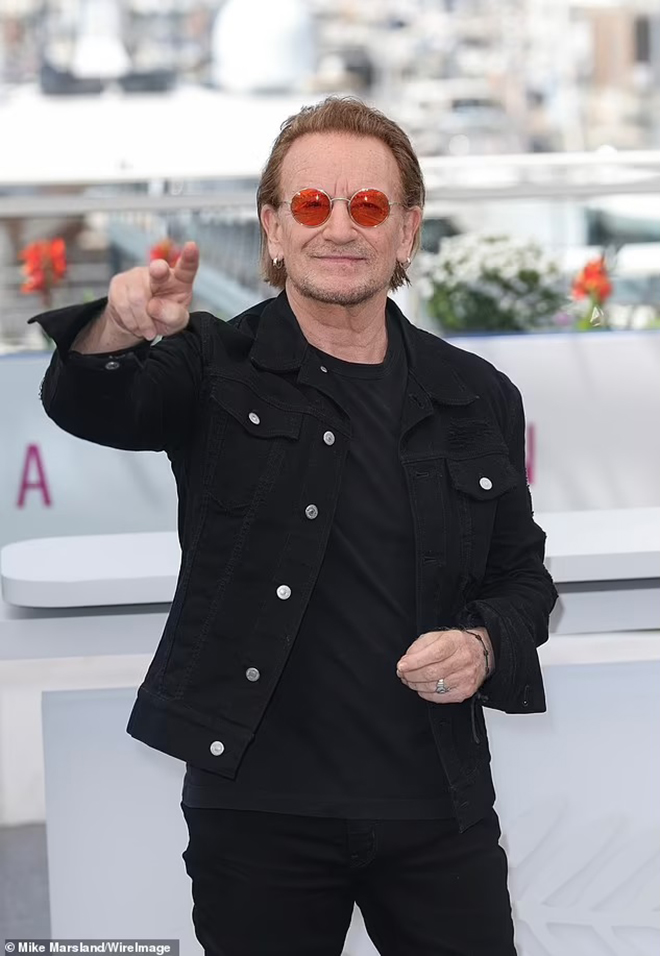 Bono tại LHP Cannes 2025: Huyền thoại âm nhạc và trái tim bất diệt - Ảnh 8.